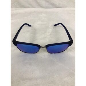 Hurley Polarized Sunglasses Mens Blue Mirror HSN1027OP 414 57mm Sport Fishing UV